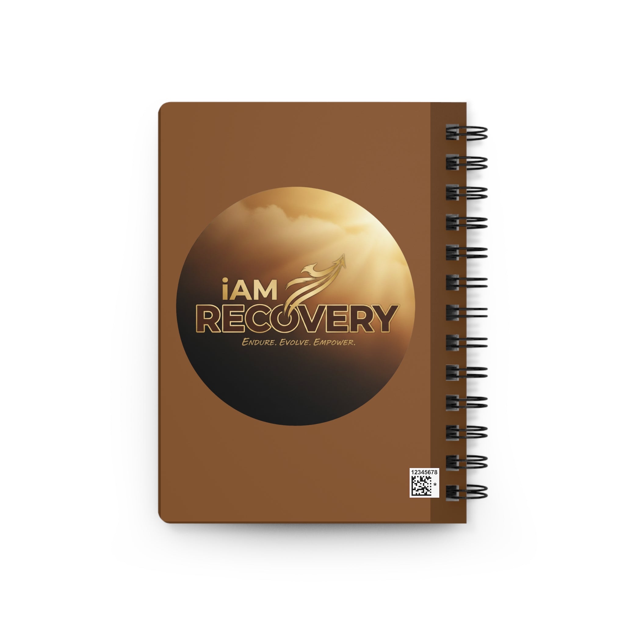Recovery Study Guide Journal — Spiral Bound iAM RECOVERY Notebook