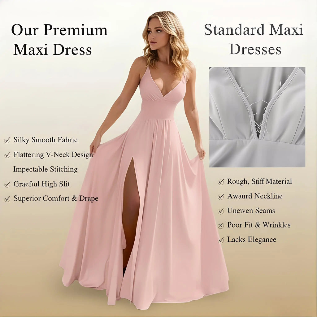 2026 Spring New Women'S Clothing, European and American Cross-Border Suspender Dress, Fashionable and Sexy Split-Ended Solid Color Dress