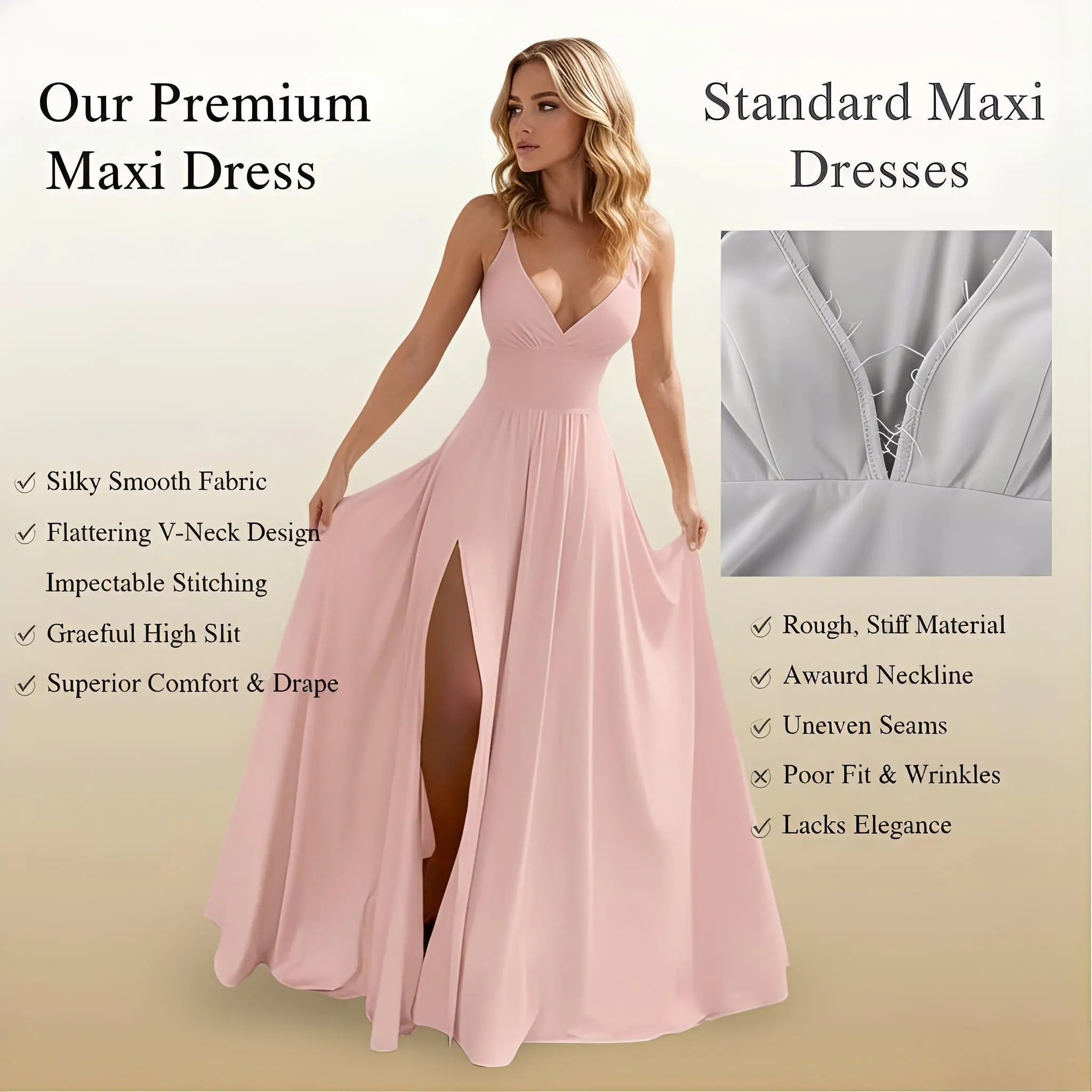 2026 Spring New Women'S Clothing, European and American Cross-Border Suspender Dress, Fashionable and Sexy Split-Ended Solid Color Dress